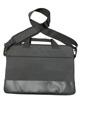 DELL Black & Dark Grey Laptop Bag. Measurements in pictures.